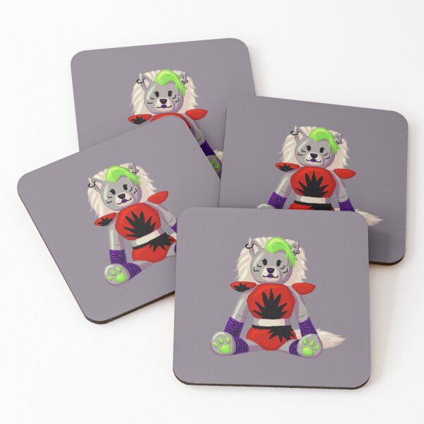Item preview, lobo de peluche designed and sold by 2-Floral-Frogs.
