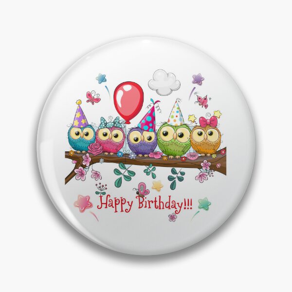 Item preview, Owl sing birthday designed and sold by Anderson456.