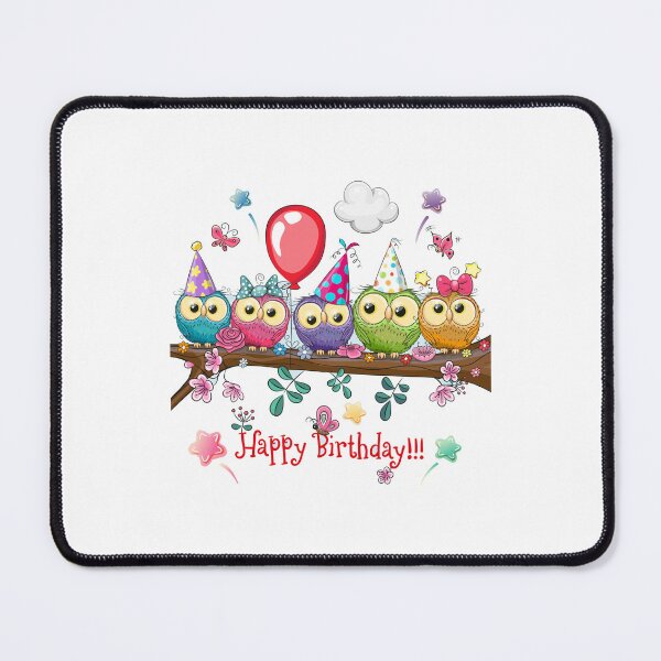 Item preview, Owl sing birthday designed and sold by Anderson456.