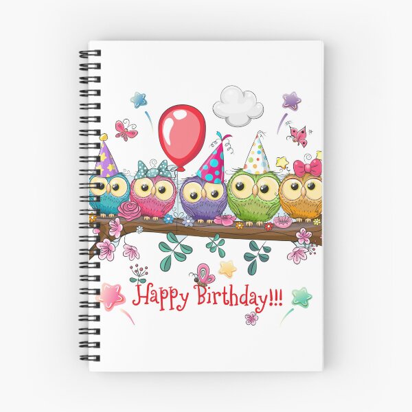 Item preview, Owl sing birthday designed and sold by Anderson456.
