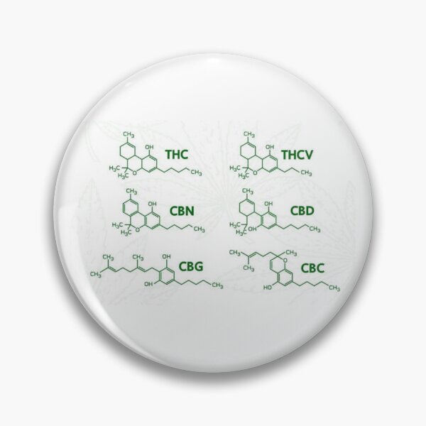Item preview, Cannabinoid Molecules. THC CBD CBG CBN CBC THCV. Cannabis Marijuana Chemicals designed and sold by IMPHives.