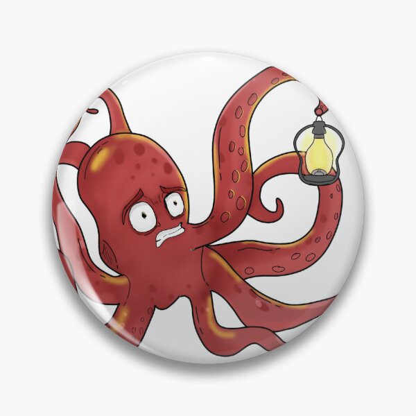 Item preview, Coward octopus  designed and sold by arozdesign.