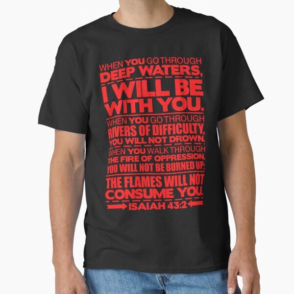 Item preview, Isaiah 43:2 I will be with you designed and sold by plushism.