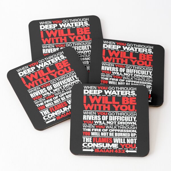 Item preview, Isaiah 43:2 I will be with you designed and sold by plushism.