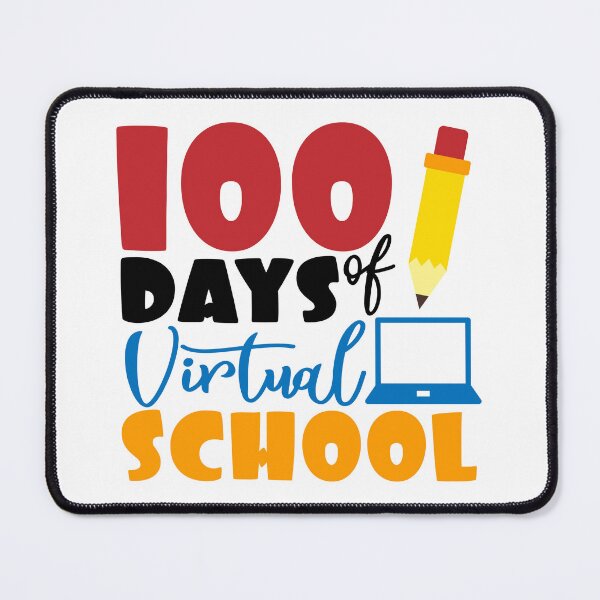 Item preview, 100 Days of Virtual School designed and sold by AuroraApparel.