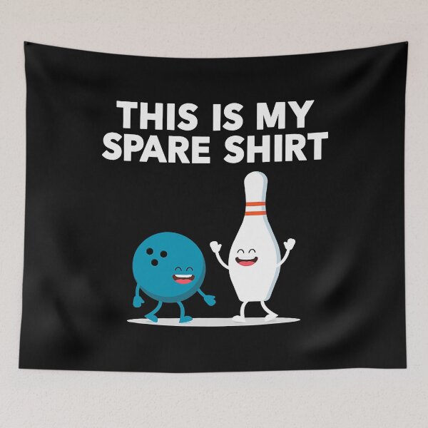 Item preview, Funny Bowling Tee For Men Women Boys & Girls  Spare designed and sold by Rebecca-Cruz.
