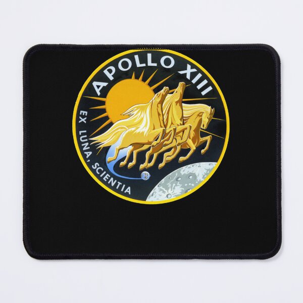 Artikelvorschau, Apollo 13 Mission Logo Tailliertes Rundhals-T-Shirt entworfen und verkauft von RaffaelBrandt.