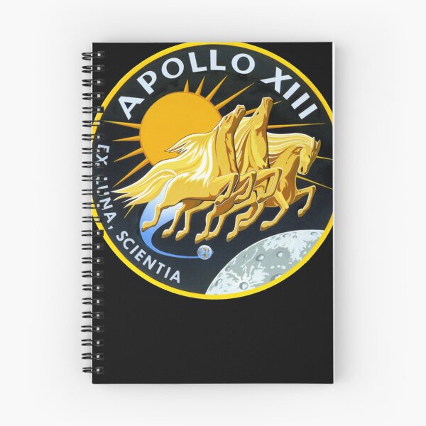 Aperçu de l'œuvre Logo de la mission Apollo 13 T-shirt échancré créée et vendue par RaffaelBrandt.