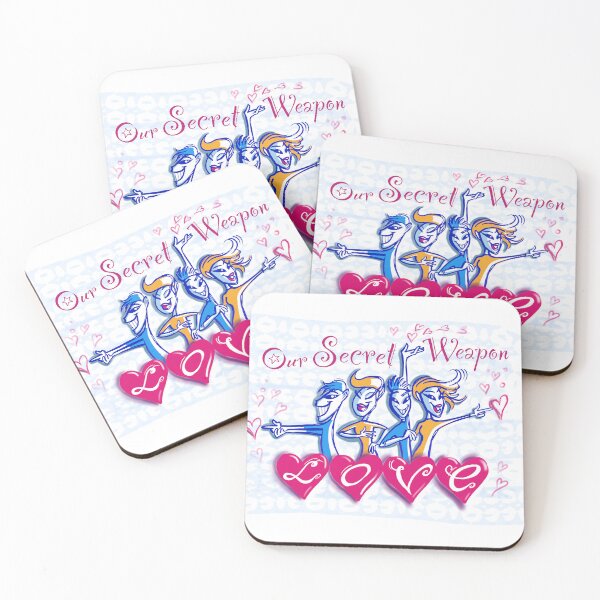 Item preview, Our Secret Weapon - love 2 designed and sold by Dani Vittz.