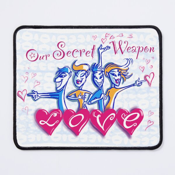 Item preview, Our Secret Weapon - love 2 designed and sold by Dani Vittz.
