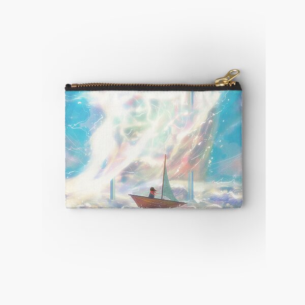 Item preview, Sea Wave Boat Artwork designed and sold by nour-draws.