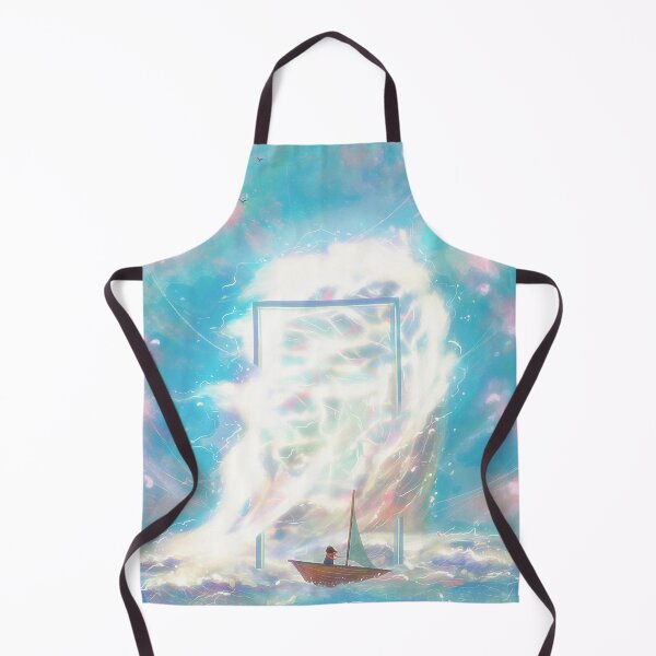 Item preview, Sea Wave Boat Artwork designed and sold by nour-draws.