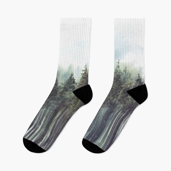 Item preview, Pine Tree Forest Watercolor designed and sold by Yorda Creative.