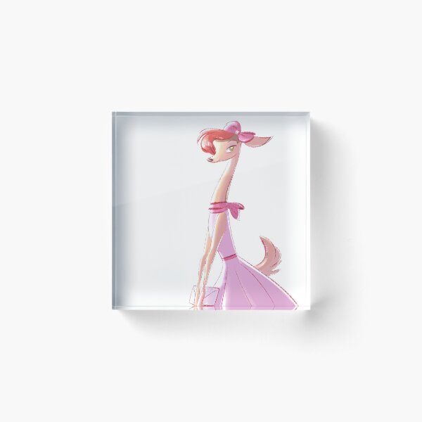 50s Doe Acrylic Block