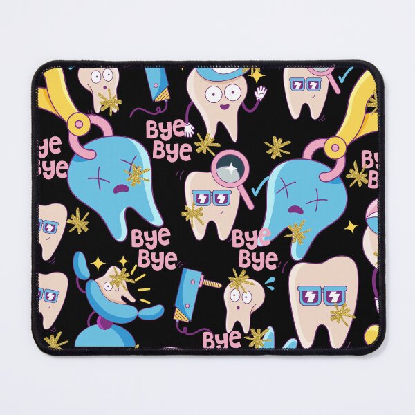 Item preview, Dental Pattern Teeth Dental Assistant Dental Squad Students Socks Gifts Funny Dentist designed and sold by NOorYES.