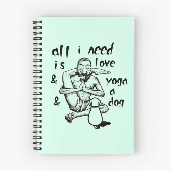 Item preview, All I Need Is Love And Yoga And A Dog designed and sold by mike-ma.
