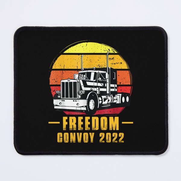 Item preview, Freedom Convoy 2022 In Support of Truckers Mandate Freedom designed and sold by peachlovey.