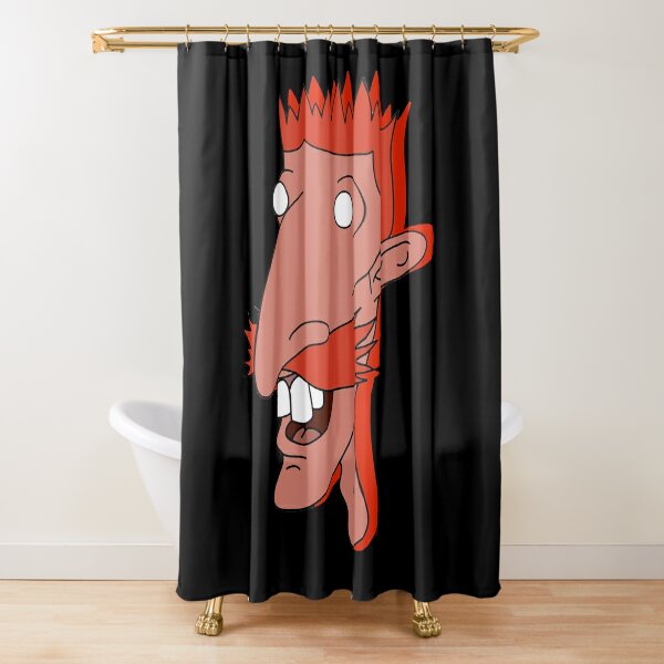 nigel thornberry smashing shower curtain