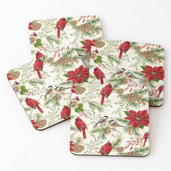 Item preview, cardinal flower vintage pattern designed and sold by chanchan79.