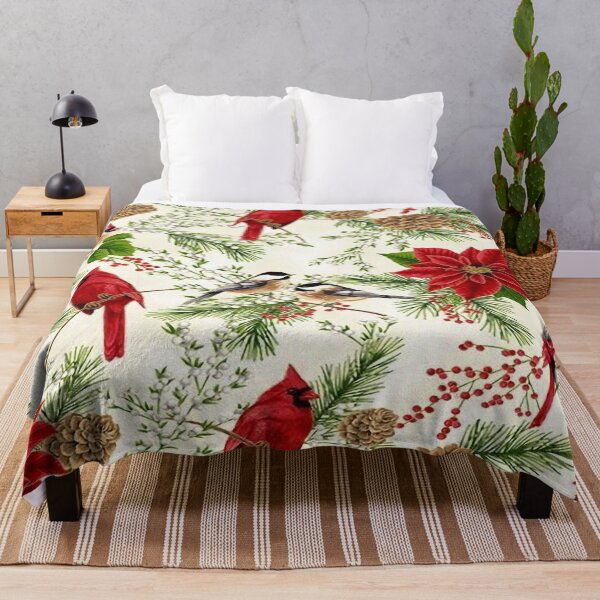 Item preview, cardinal flower vintage pattern designed and sold by chanchan79.