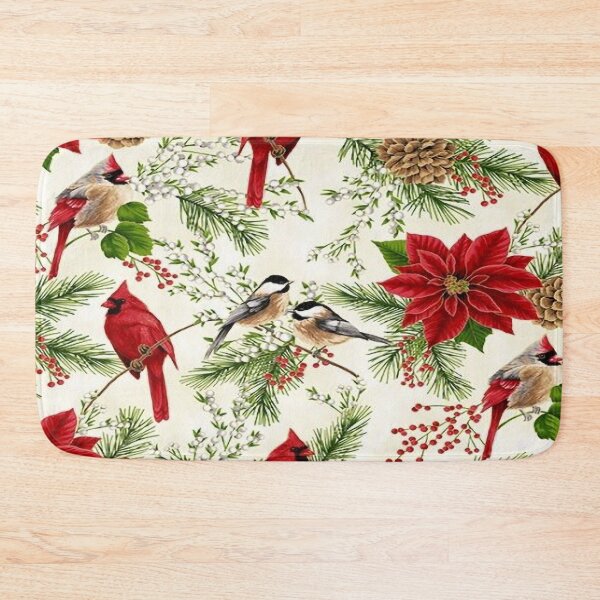 Item preview, cardinal flower vintage pattern designed and sold by chanchan79.