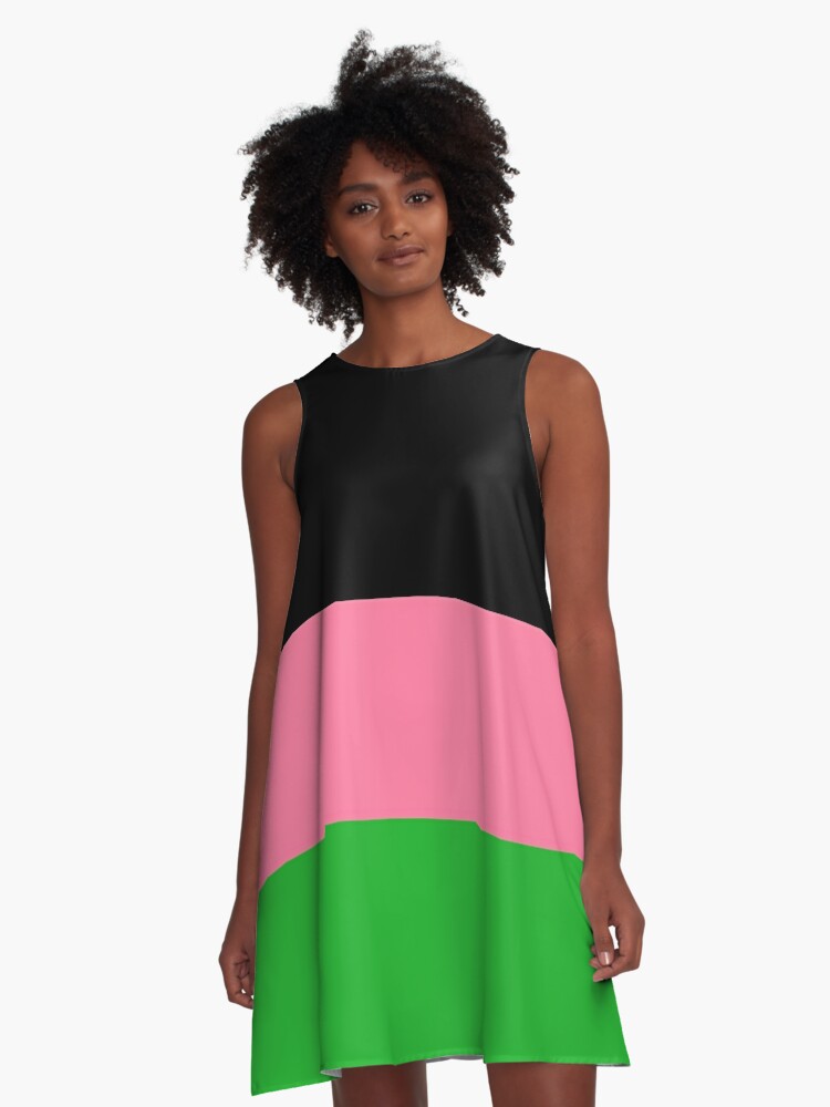 A-Line Color Block Shift Dress – A N A G R A S S I A