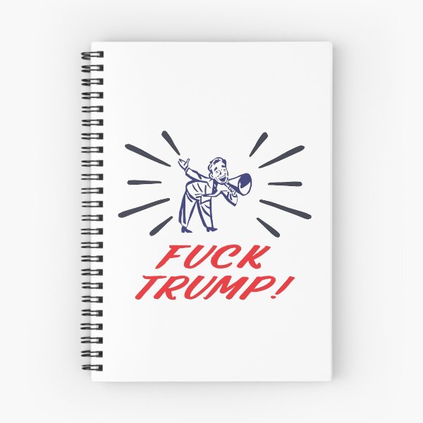 Item preview, Fuck Trump Retro Man designed and sold by ScarletsWork.