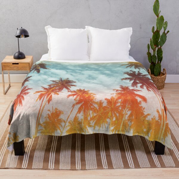 Item preview, Coconut palm trees on tropical beach designed and sold by chanchan79.