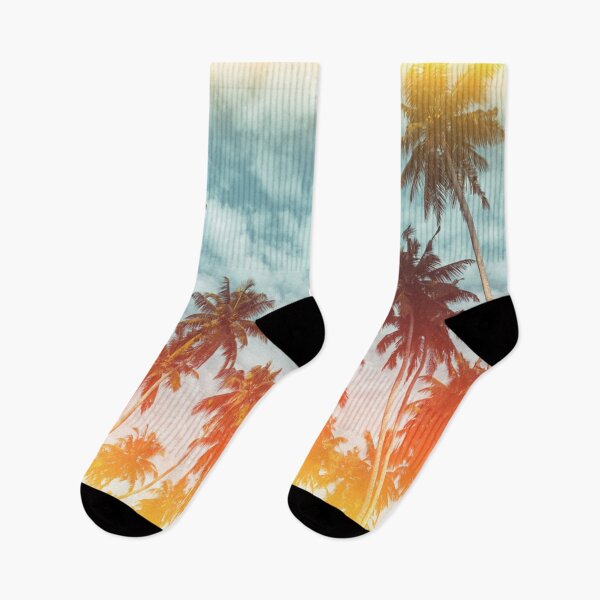 Item preview, Coconut palm trees on tropical beach designed and sold by chanchan79.