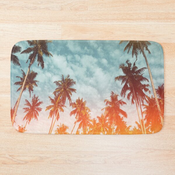 Item preview, Coconut palm trees on tropical beach designed and sold by chanchan79.