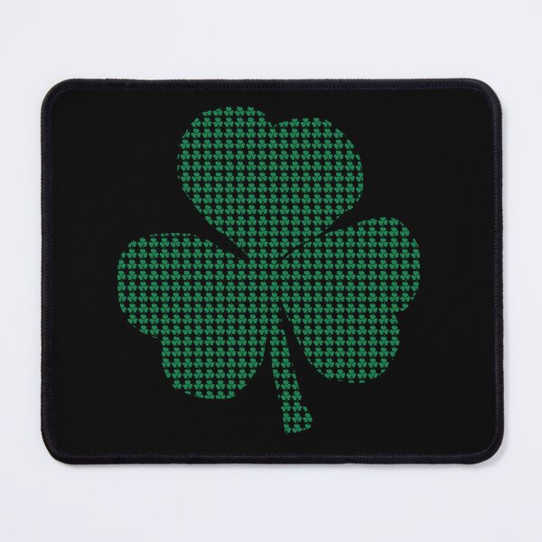 Item preview, Green Shamrocks in a Shamrock for St Patricks Day designed and sold by ellenhenry.