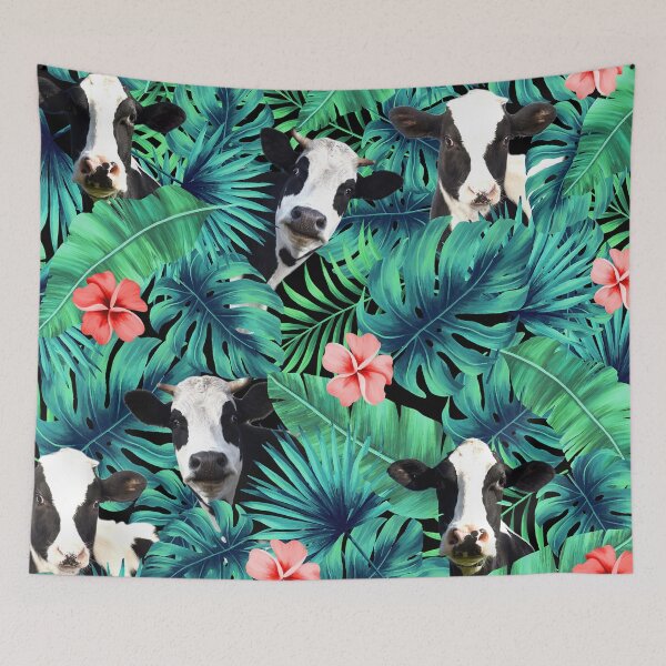 Item preview, Cow Tropical Funny designed and sold by chanchan79.