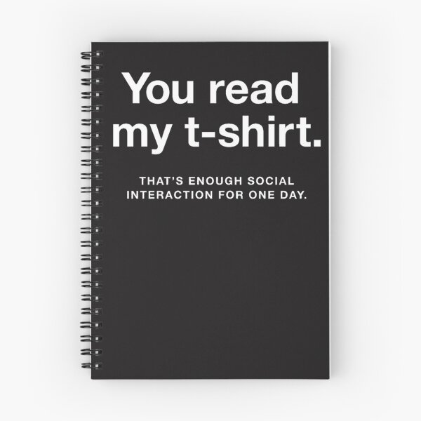 Item preview, Enough Social Interaction designed and sold by aleyalaa.