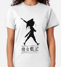 Youjo Senki Blacked Art Classic T-Shirt