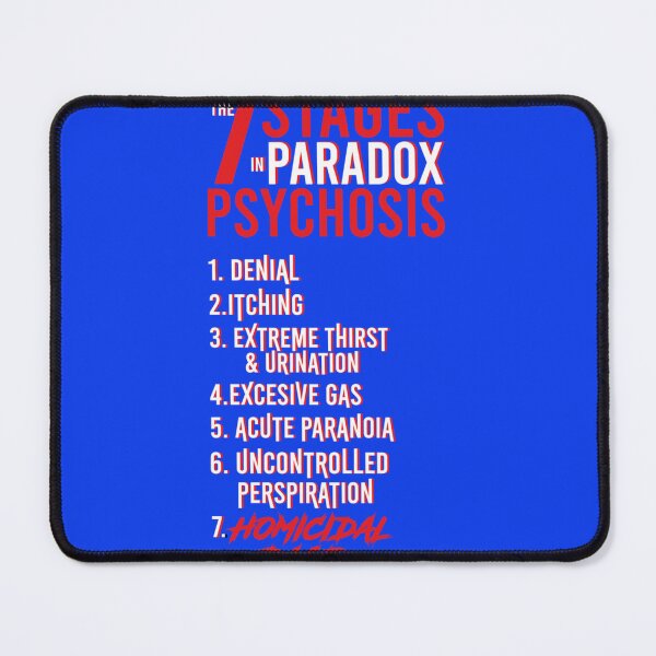 Item preview, UMBRELLA ACADEMY 2 THE 7 STAGES IN PARADOX PSYCHOSIS (BLACK) Classic T-Shirt designed and sold by MariusVollhuter.
