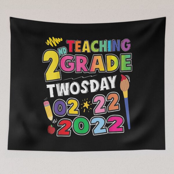 Item preview, Teaching 2nd Grade On Twosday 2 22 22 22nd February 2022  designed and sold by 77tara.