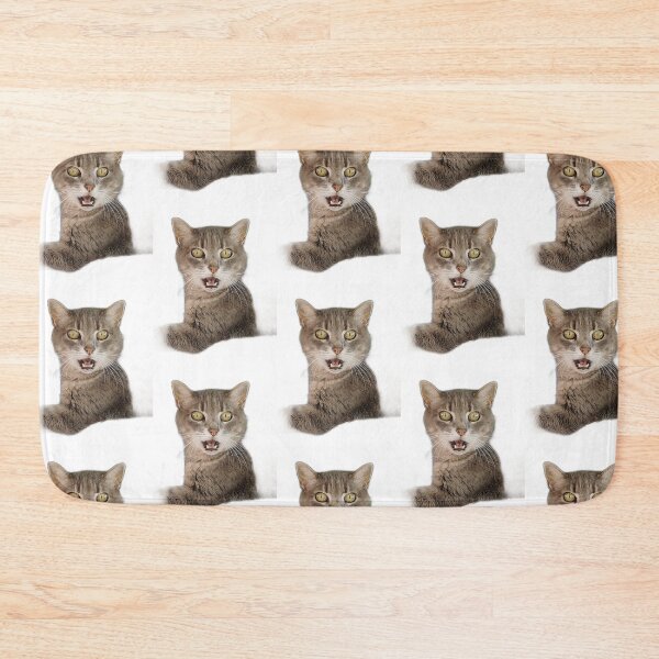 Item preview, Surprised cat close-up designed and sold by Mmark94.