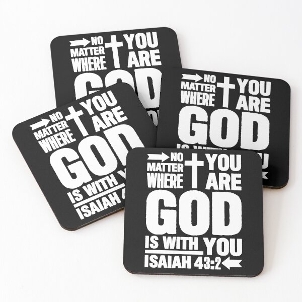 Item preview, Isaiah 43:2 God is with you designed and sold by plushism.