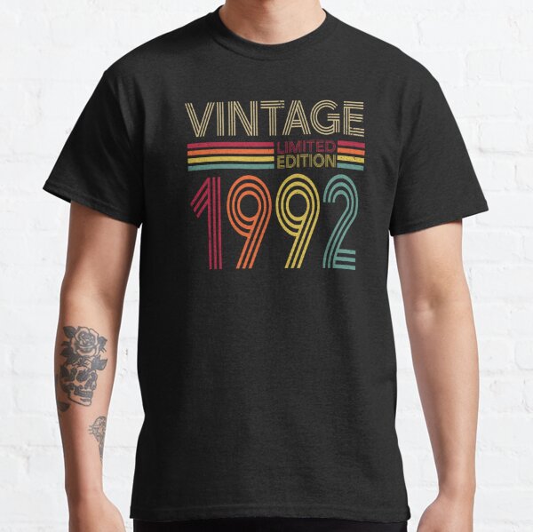 30 Year Old Gifts Vintage 1992 - 30th Birthday gift Classic T-Shirt