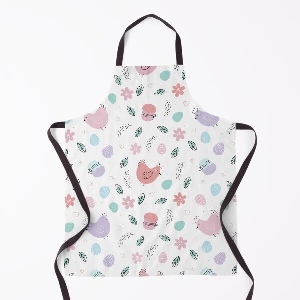 Item preview, Cute Easter Egg and Chicken Spring Pattern designed and sold by ILLYL Creatives.