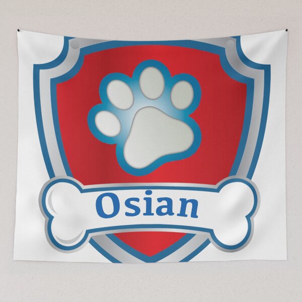 Item preview, Osian Name Paw Patroller  designed and sold by RMSartZ.