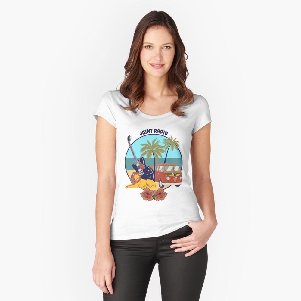 Item preview, Fitted Scoop T-Shirt designed and sold by Joint-Radio.