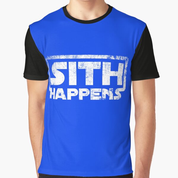 Vista previa del artículo con la obra «Sith sucede Camiseta esencial», diseñado y vendido por TimoLienert.