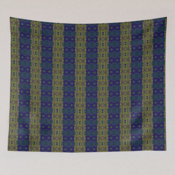 Item preview, African print Colorful green, blue and purple colors.  designed and sold by NaniniDesigns.
