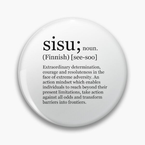 Item preview, Sisu - Definition and Motivational designed and sold by danbampins.