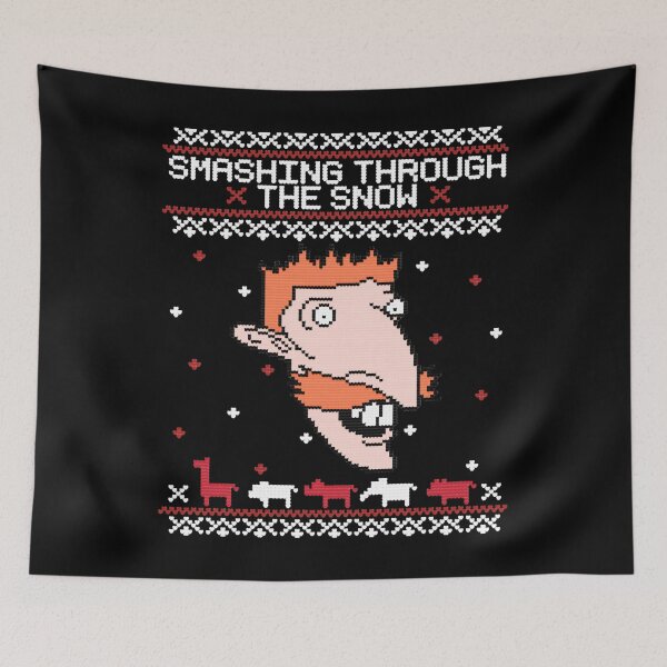 Artikelvorschau, Geschenke für Männer Art Smashing Through The You Wild Thornberrys Funny Snow Green Sweater Holiday Gift entworfen und verkauft von Swaniawski1990.
