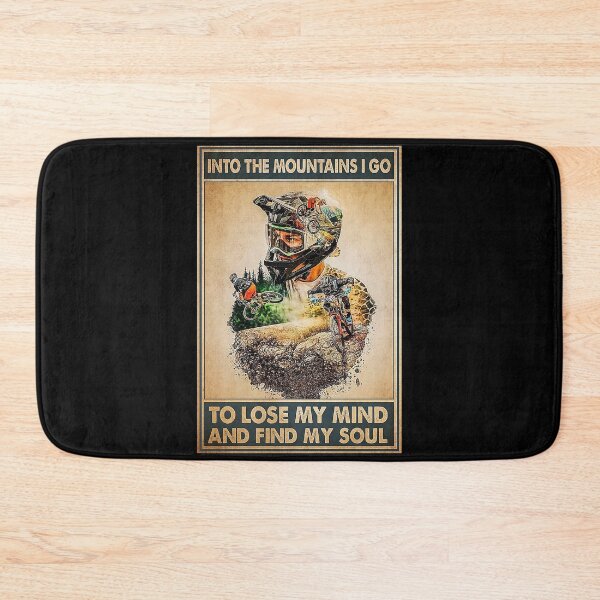 Item preview, Mountain bike into mountains i go to lose my mind and find my soul designed and sold by AleehaZenger.