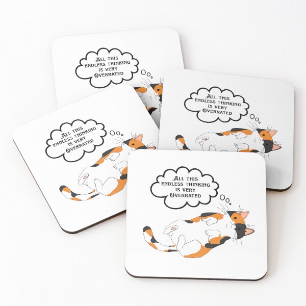 Item preview, Thinking is Overrated designed and sold by GiulsAnnaVada.