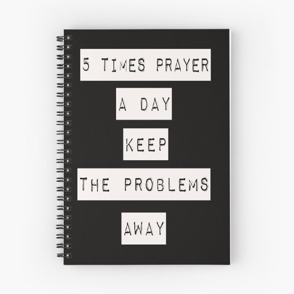 Item preview, 5 Times prayer a Day keep the problems away designed and sold by dimotz182.