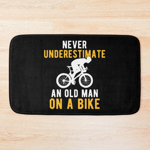Item preview, Funny Old Man Cyclist Bicycle designed and sold by ReignGFX.